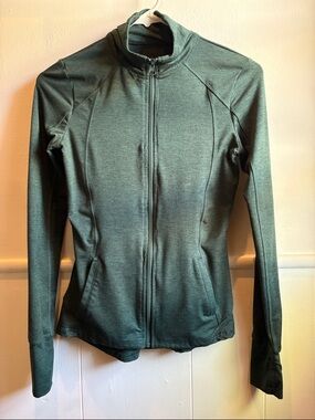 Gottex Green Activewear Full Zip Jacket